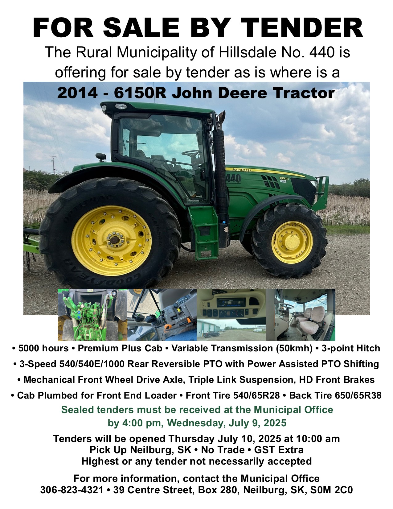 Sale by Tender