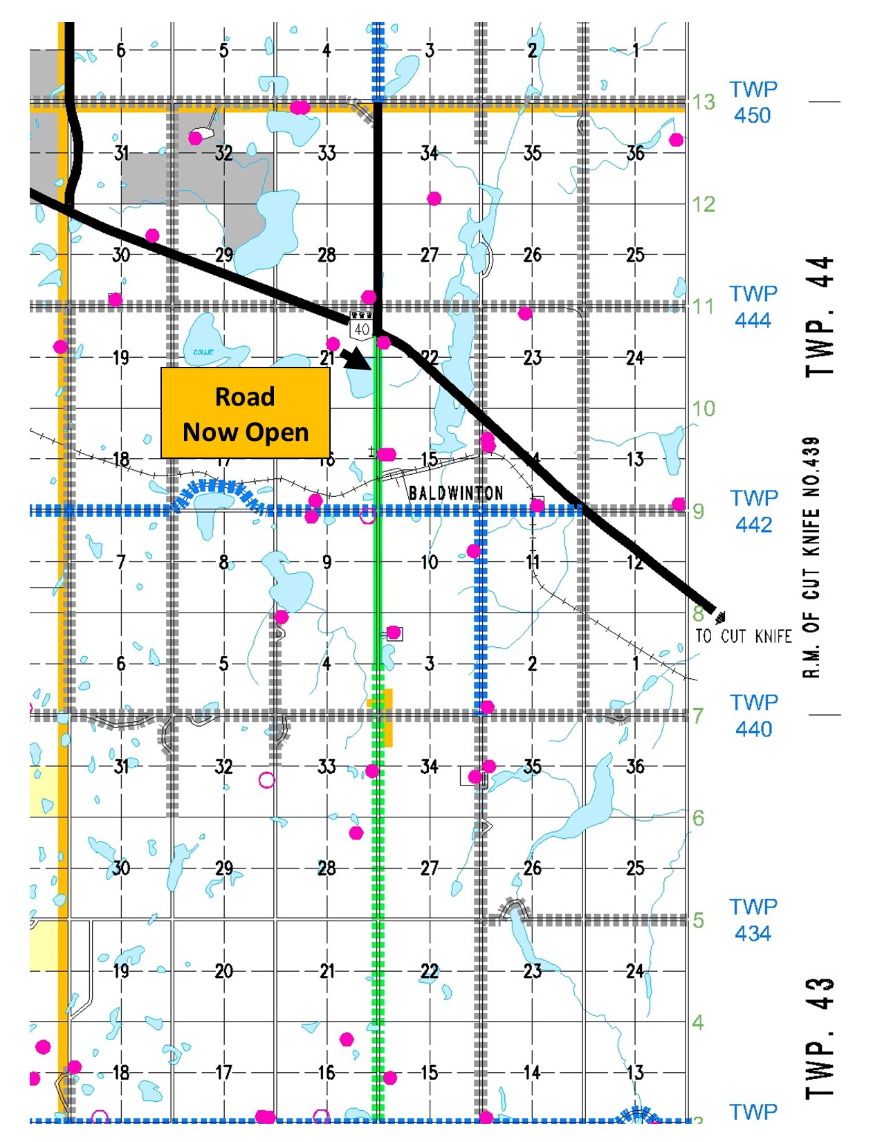 road open