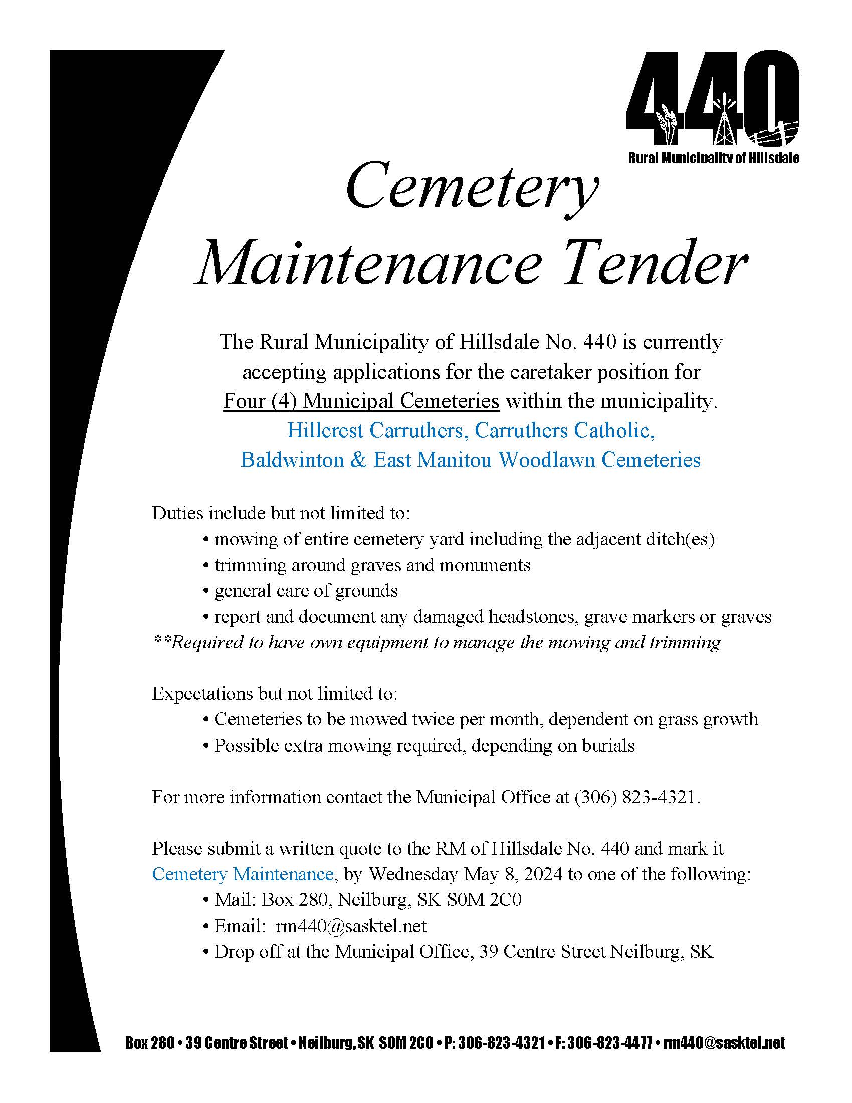 cemetery maintenance